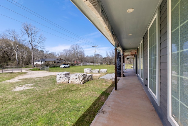 2464 N Walker Rd, Cleveland, TX 77328 - view of green lawn