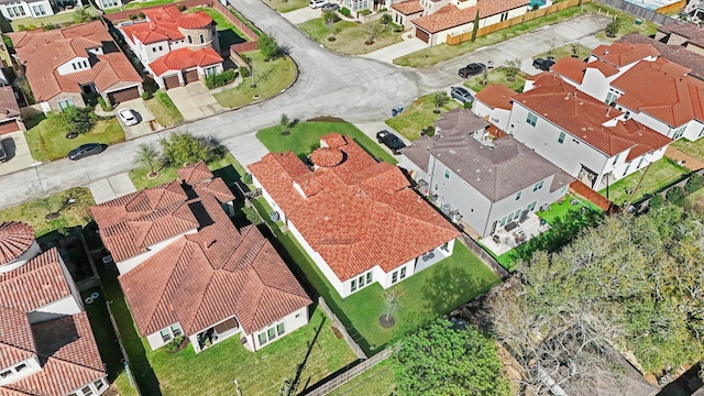 drone / aerial view featuring a residential view