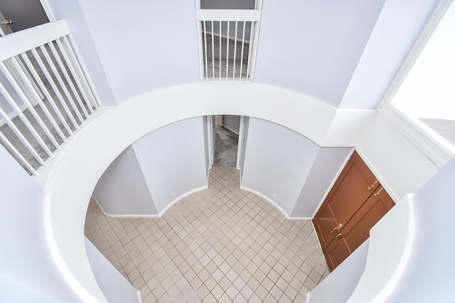 view of staircase