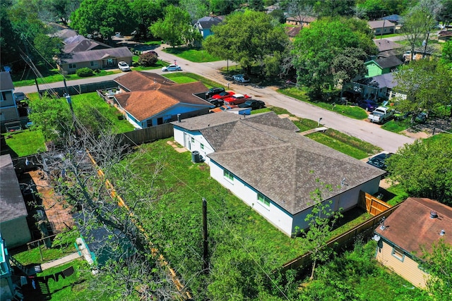 drone / aerial view featuring a residential view