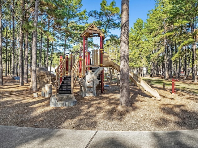 view of communal playground