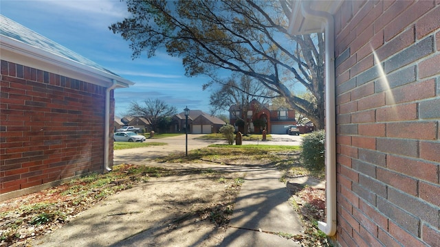 view of street featuring a residential view