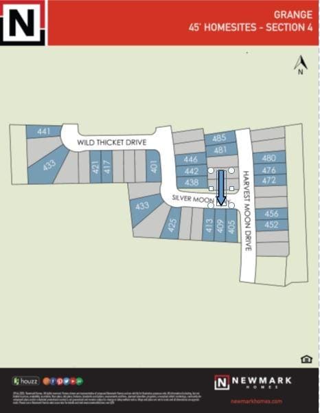 409 Silver Moon Way, Katy, TX 77493 - map / location