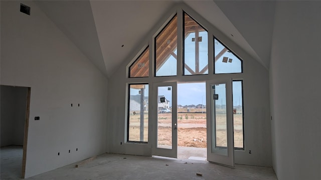 409 Silver Moon Way, Katy, TX 77493 - empty room featuring vaulted ceiling