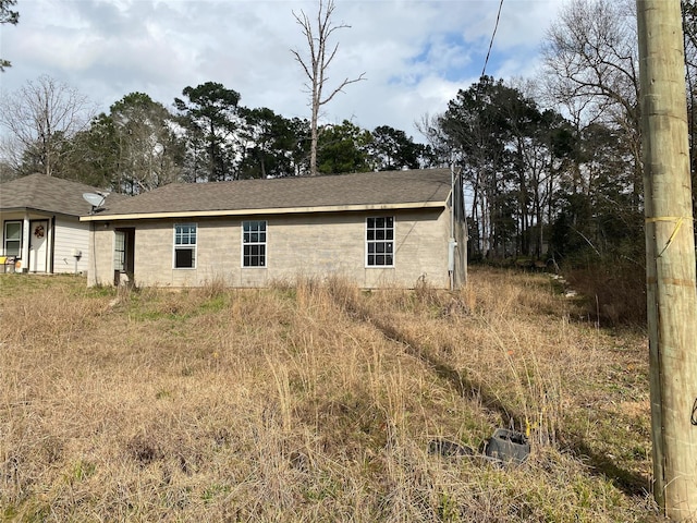 view of side of home