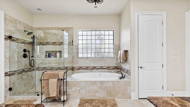 44 Tall Trl, Missouri City, TX 77459 - bathroom with a garden tub and a shower stall