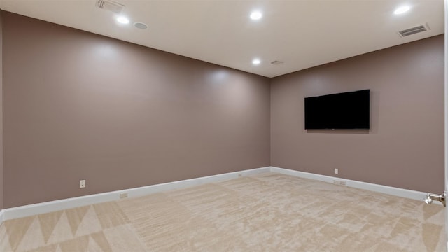 44 Tall Trl, Missouri City, TX 77459 - unfurnished room with baseboards, visible vents, and light colored carpet