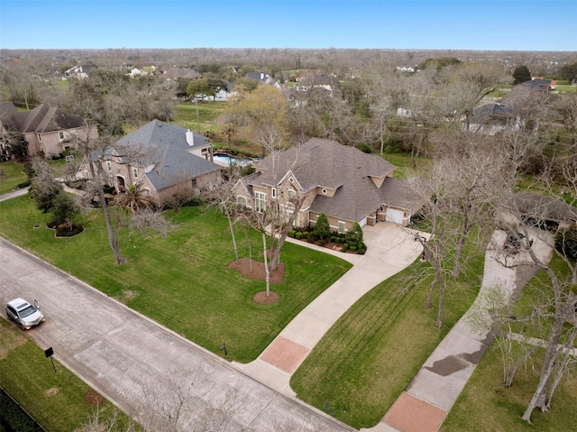 44 Tall Trl, Missouri City, TX 77459 - birds eye view of property featuring a residential view