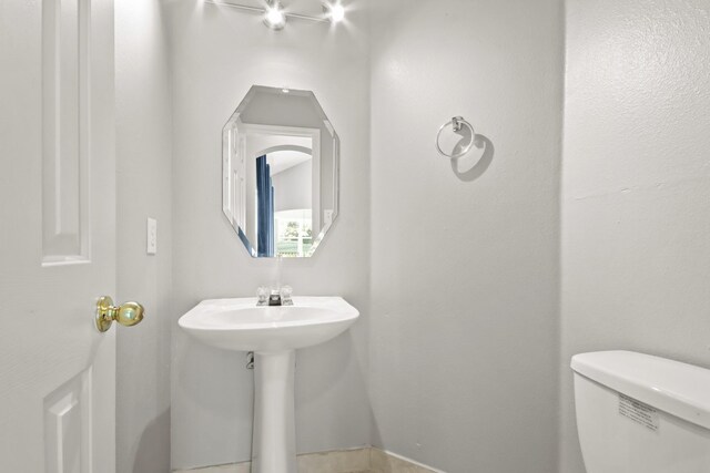 bathroom with toilet