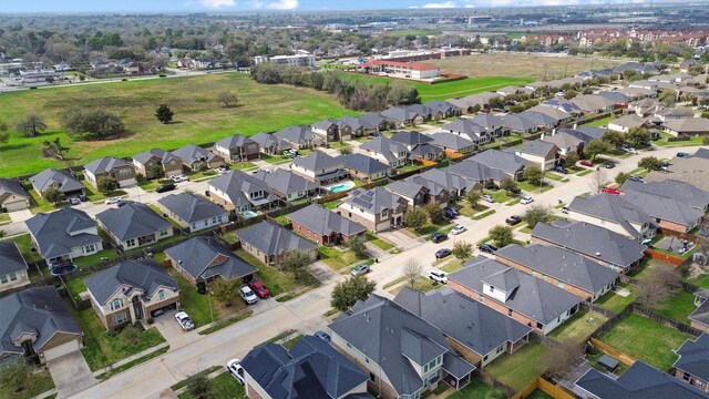 drone / aerial view featuring a residential view