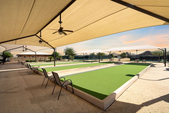 surrounding community featuring fence and a residential view