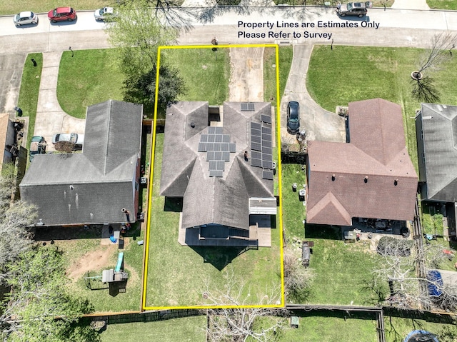 drone / aerial view