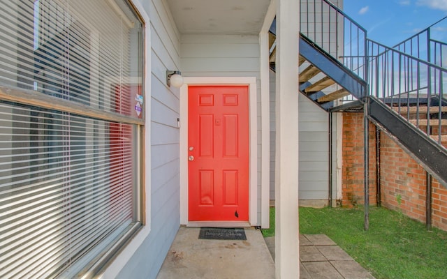 view of entrance to property