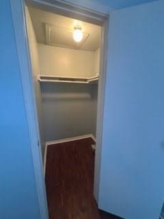 3506 Cove View Blvd Unit 1506, Galveston, TX 77554 - spacious closet featuring dark wood-style flooring