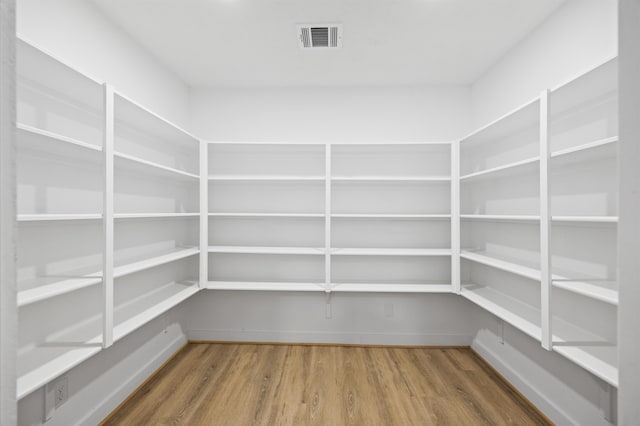 pantry featuring visible vents