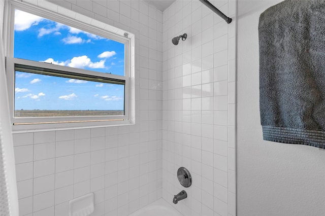 bathroom with shower / bathtub combination