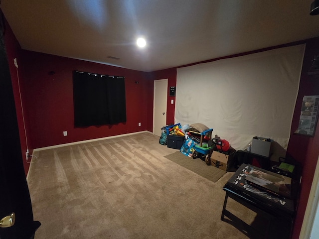 4731 Mohegan Ct, Baytown, TX 77521 - rec room featuring carpet