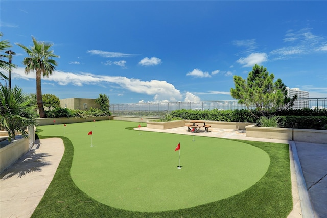801 E Beach Dr Unit Bc2412, Galveston, TX 77550 - view of property's community with fence