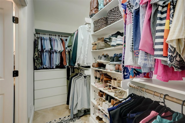 view of spacious closet