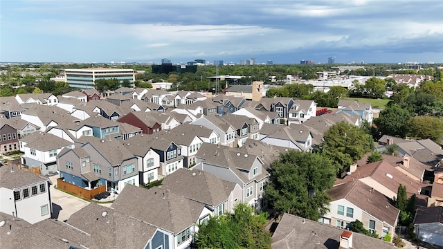 birds eye view of property featuring a residential view