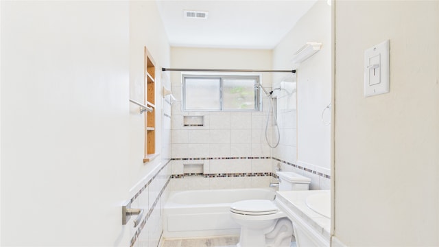 2026 Ashford Hollow Ln, Houston, TX 77077 - bathroom featuring toilet and  shower combination