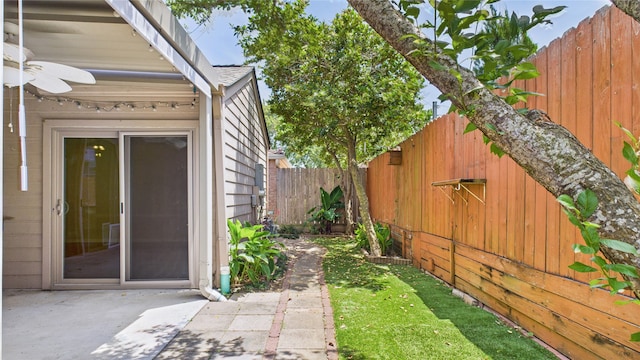 2026 Ashford Hollow Ln, Houston, TX 77077 - fenced backyard with a patio area
