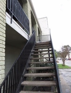 view of staircase