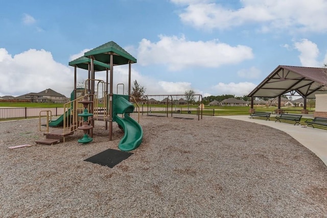 view of community playground