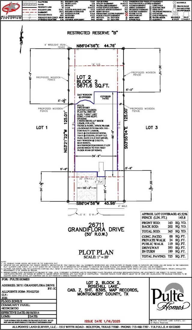 26711 Grandiflora Dr, Magnolia, TX 77355 - home floor plan