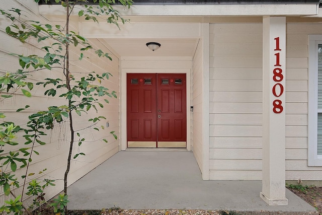 view of entrance to property