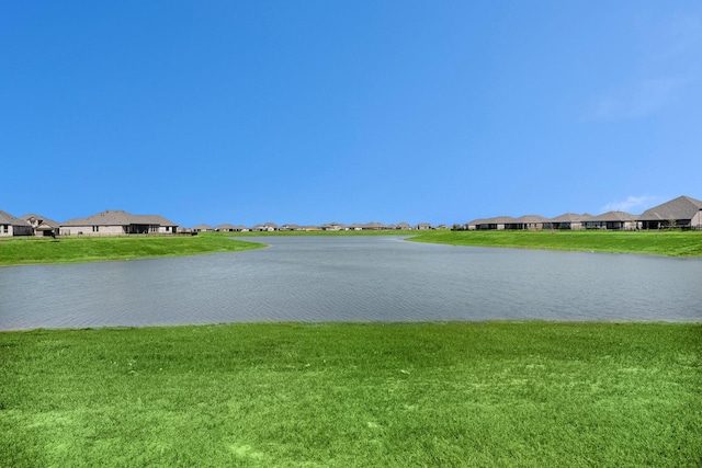 water view featuring a residential view