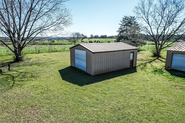 view of outbuilding with an outdoor structure