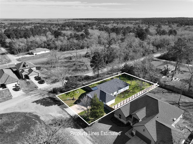 drone / aerial view