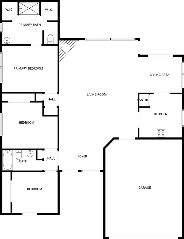 17103 Costero Dr, Houston, TX 77083 - floor plan