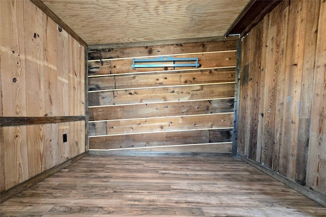 view of storage room