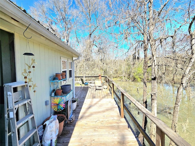 view of deck