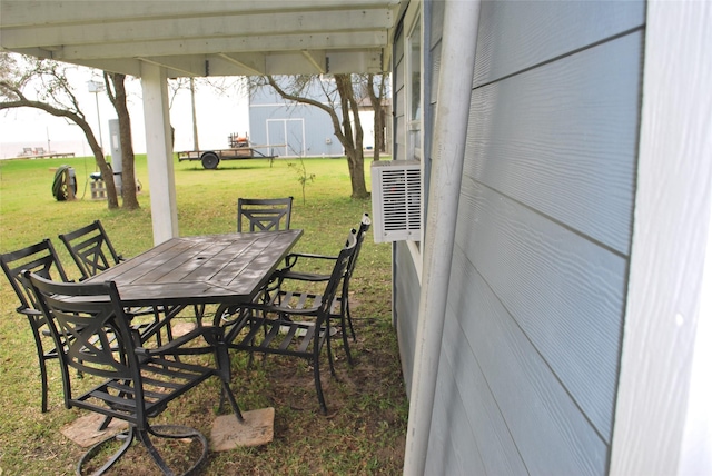 view of patio / terrace with outdoor dining area