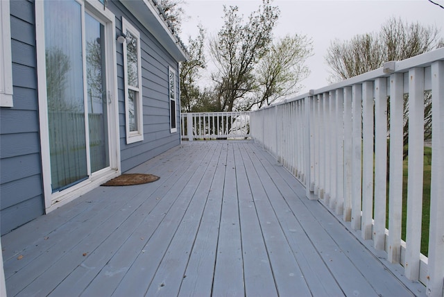 view of deck