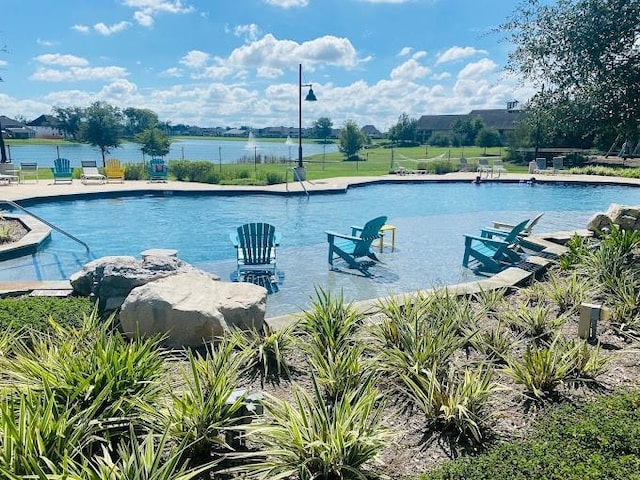 view of community pool