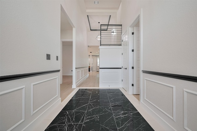 11706 Walden Rd, Montgomery, TX 77356 - hall with marble finish floor
