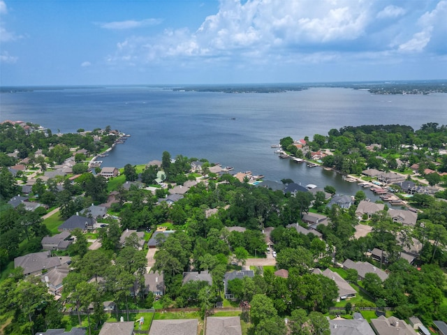 11706 Walden Rd, Montgomery, TX 77356 - aerial view featuring a water view and a residential view