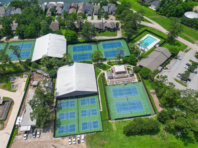 11706 Walden Rd, Montgomery, TX 77356 - birds eye view of property with a residential view