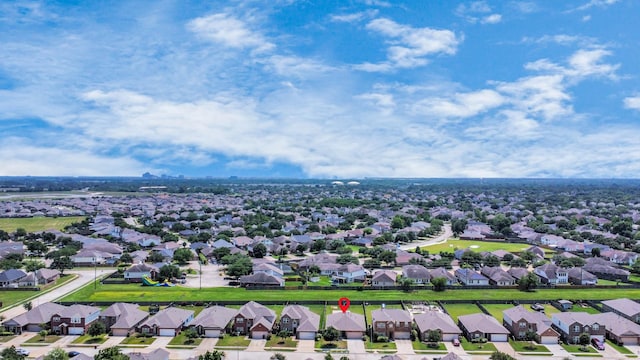 drone / aerial view featuring a residential view