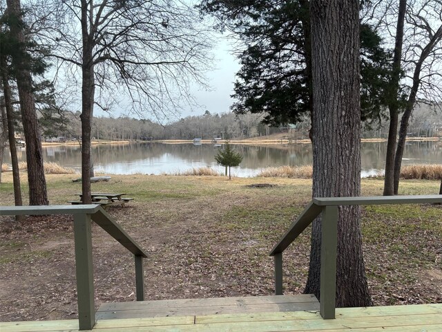 property view of water