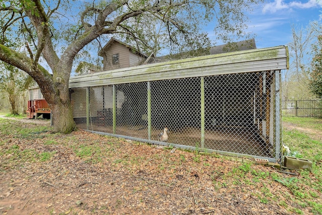 view of outbuilding with an outdoor structure