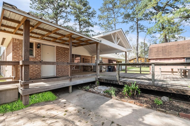 19331 E Lakeshore Dr, Magnolia, TX 77355 - view of deck