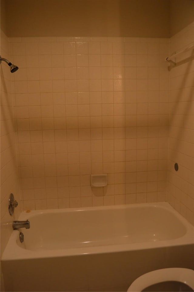 full bath with  shower combination and toilet