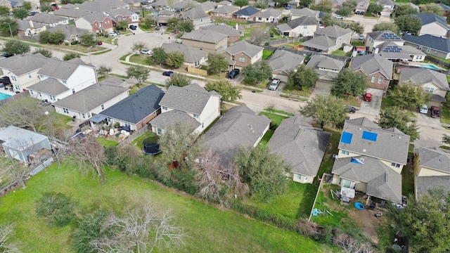 drone / aerial view featuring a residential view