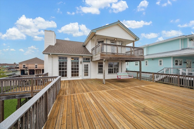 view of deck