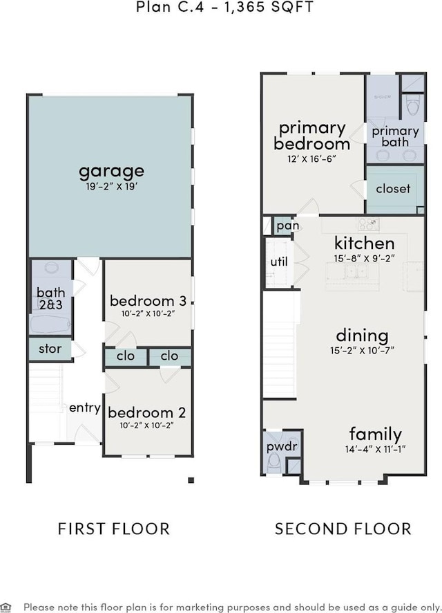 8305 Springwood Creek Ln, Houston, TX 77055 - view of floor plan / room layout
